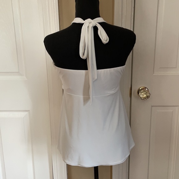 White House Black Market summer halter top. - Picture 2 of 5